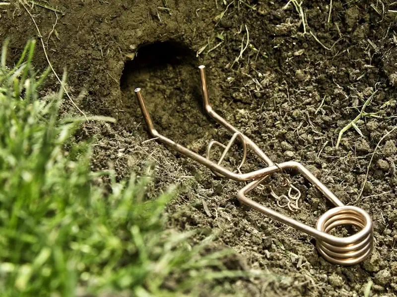 Pièges mécaniques à taupes utilisés par notre taupier à Charroux